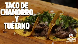 TACOS DE CHAMORRO Y TUETANO