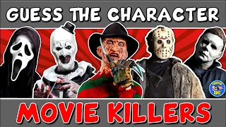 Guess The "MOVIE KILLERS" QUIZ! 🎬🔪💀| CHALLENGE/ TRIVIA