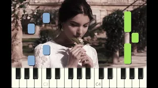 piano tutorial "HISTORIA DE UN AMOR" with free sheet music, Dalida "HISTOIRE D'UN AMOUR"