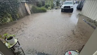 Homes and businesses hit hard by rain and flooding in Leucadia