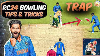 Real Cricket™ 24 BOWLING TRICK 🔥 | RC24 BOWLING TIPS | RC24 WICKET TRICK | GAMERX