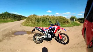 Honda CRF300 Rally quick first (trail) ride