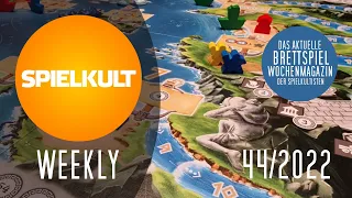 Weekly 44/2022 // Brettspiel-Reviews, Spieletreff, Vorschau