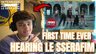 HEARING LE SSERAFIM FOR THE FIRST TIME! LE SSERAFIM 'ANTIFRAGILE' MV REACTION!