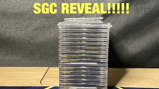 SGC REVEAL! (1st Time) My thoughts on grading with SGC!!! Crazy quick turnaround times!!