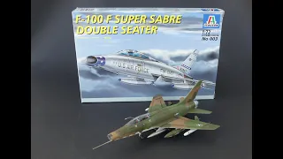 North American F-100F Super Sabre 1/72 [Italeri] Wild Weasel 1