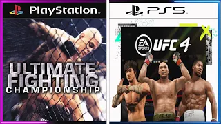 UFC PlayStation Evolution | PS1 - PS5