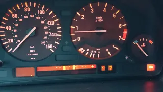 E34 Instrument Cluster Malfunction