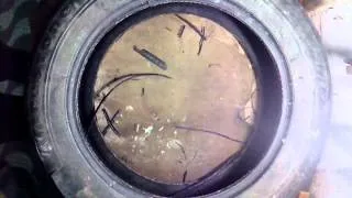 como tirar o arame do pneu para fazer berinbau