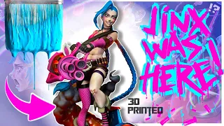 Painting Jinx from League of Legends (3D Printed)