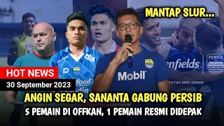 KEJUTAN MALAM INI 🔴 PERMINTAAN SANANTA GABUNG PERSIB ⁉️. 5 PEMAIN OFF 1 OUT. SPONSOR BERTAMBAH