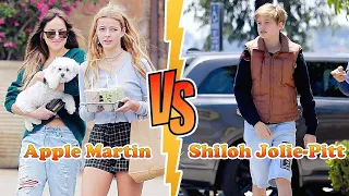 Apple Martin (Gwyneth Paltrow's Daughter) VS Shiloh Jolie-Pitt Transformation ★ From 00 To Now