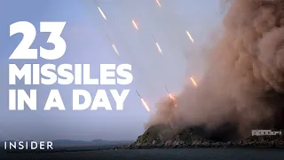 North Korea Fires The Most Missiles In A Day | Insider News