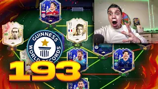 😱¡¡193!!😱 EL RÉCORD MUNDIAL DE FUT DRAFT EN FIFA 22