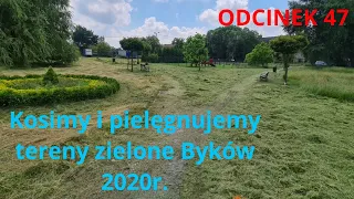 Kosimy i pielęgnujemy tereny zielone Byków 2020r. #byków #dolnośląskie #miody #wykaszamy #ryneczek