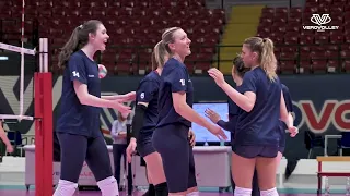 Into the court - training with Vero Volley Monza femminile