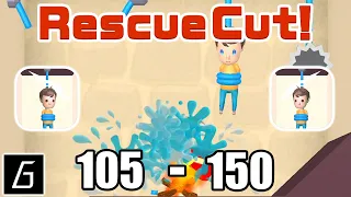 Rescue Cut Gameplay - Levels 105 - 150 (iOS - Android)