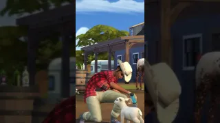 It's Horsey time in Sims 4. #shorts #thesims #sims4