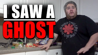 I SAW A GHOST!!