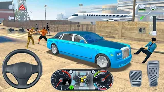 Driving Rolls Royce Car as a Taxi in Miami- Taxi Simulator 2020 - Android IOS Gameplay.