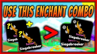 USE THESE 2 ENCHANTS IF YOU DON'T HAVE HIGH LEVEL GOD ENCHANTS | Sword Fighters Simulator | Update 9