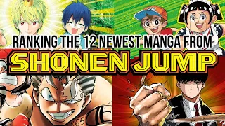 Ranking Weekly Shonen Jump's Twelve Newest Manga!