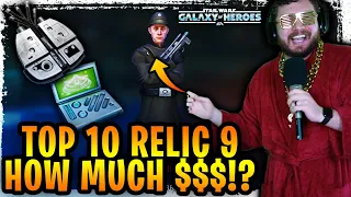 Top 10 Relic 9 Characters Ranked - HOW MUCH $$$ + Everything You Need To Know About Relic 9