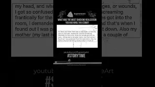 🛌😳😯 What was the most shocking realization you had while in a coma? #storytime #interesting #coma