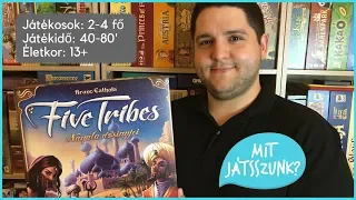 Five Tribes Játékbemutató