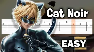 Miraculous - Cat Noir Transformation - Guitar tutorial (TAB)