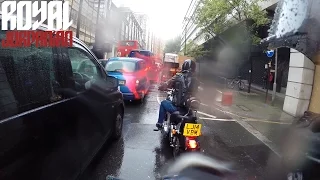 Rider destroys the "typical" Harley rider stereotype