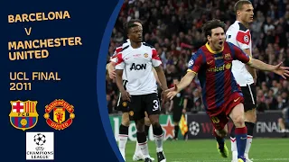 Barcelona v Manchester United | UCL Final 2011 Goals