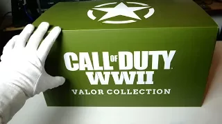 CALL OF DUTY WWII "COLLECTOR'S EDITION" & JACKET UNBOXING! WW2 Limited Edition