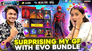 Gifting New Evo Bundle & Evo M1014 & 50,000 Diamonds 💎 To My Girlfriend Garena Free Fire