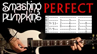 Smashing Pumpkins Perfect Guitar Tab Lesson / Tabs & Chords Cover