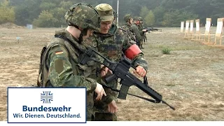 Waffenausbildung bei der Bundeswehr