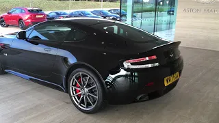 Aston Martin Vantage V12 start up