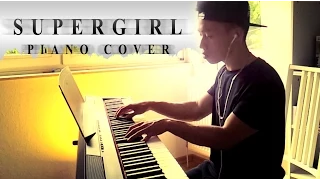 Anna Naklab ft. Alle Farben & YOUNOTUS - Supergirl (piano cover by Ducci, lyrics)