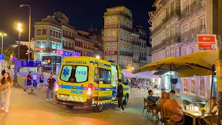 This is the Reality of the Streets of Porto at Night | Portugal - October, 2023