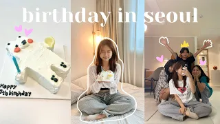 Birthday Vlog // air bnb, best friends & food, unboxings