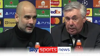 Pep Guardiola and Carlo Ancelotti react to 'exceptional' seven-goal thriller in Champions League