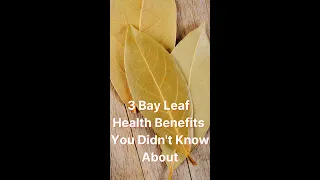 3 Bay Leaf Health Benefits You Didn't Know About #shorts