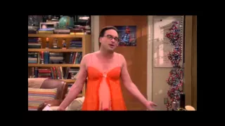 The Big Bang Theory 9x09 Leonard dancing for Penny