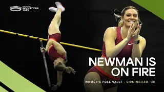 Newman 🇨🇦 dominates the women's pole vault | World Indoor Tour 2023