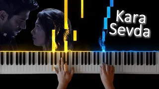 Kara Sevda Müzikleri - Asu | Piano Tutorial (Easy) - 4K