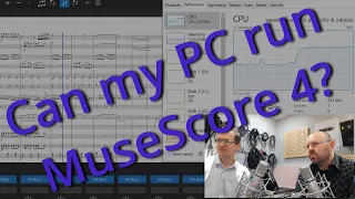 MuseScore 4 Computer Resource Usage vs MuseScore 3