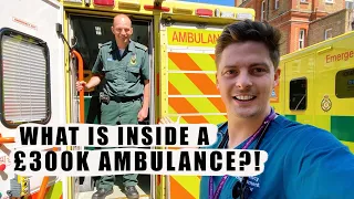 Step inside a London Ambulance worth over a QUARTER OF A MILLION POUNDS!