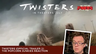 TWISTERS (Official Trailer 2) The Popcorn Junkies Reaction