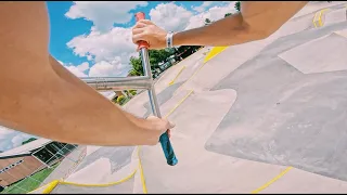 RIDING BRAND NEW CAMP WOODWARD SKATEPARK!