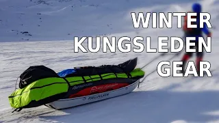 Backcountry ski touring / cross country - Winter Kungsleden with a pulk / sled